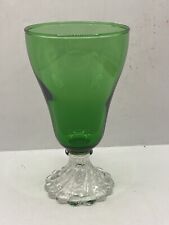 Anchor Hocking BURPLE /INSPIRATION  GREEN 5” Juice Glass S3B3A picture