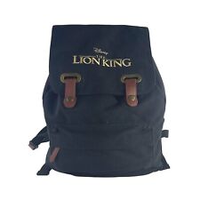 Disney's The Lion King Canvas Backpack 2019 RARE Black school bag backpack  picture