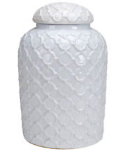 TIC Collection 17-528 Selectives Ceramic Carson Jar with Lid, White picture