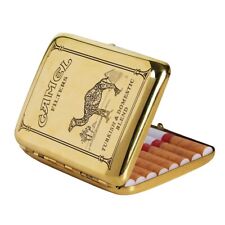 Metal Cigarette Case Hold 16 Cigarette Vintage Copper Camel Smoking Boxes gifts picture