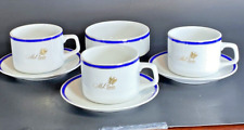 Vintage 1984-1987 McClain Airlines 3-Cups with Saucers & 1 Bowl by Rego Japan picture