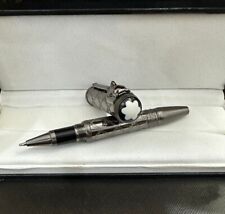 Luxury Great Writers Kipling Series Metal-Grey Color Rollerball Pen No Box picture