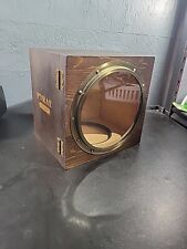 Pyrat Rum XO Reserve Ship's Porthole Display Box Wooden Nautical Hinged Door picture