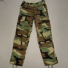 Vintage Women's Woodland Camo Military Pants Size Small Short picture