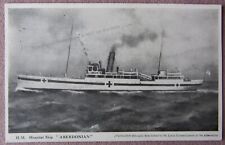 1917 pc HM SS Aberdonian WWI Hospital Ship Aberdeen Steam Navigation Co Britain picture