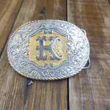 Vintage Monterrey, Mexico Metal Belt Buckle Rodeo Western Mexican picture