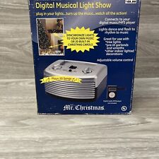 New-Vintage Mr Christmas Digital Musical Light Show New Old Stock picture