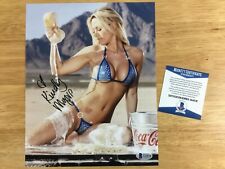 (SSG) Hot & Sexy KINDLY MYERS Signed 8X10 Color Bikini Photo - BAS/Beckett COA picture