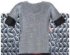 MS Butted Chainmail 10MM 16 GAUGE White Zinc Finish Shirt VM002 picture