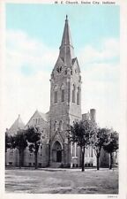 UNION CITY IN - M. E. Church Postcard picture