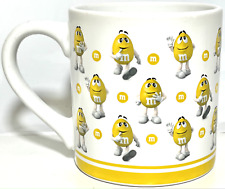Yellow M&M Mug 14oz Frankford Candy - Microwave & Dishwasher Safe picture