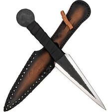 Soaring Heights Forged Carbon Steel Medieval Viking Style Throwing Dagger Knife picture
