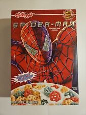 2002 Kellogg's SPIDER-MAN Empty Cereal BOX - Spidey-Berry Fruit Limited Edition picture