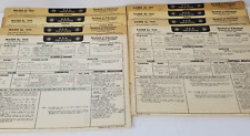 AEA Tune Up System Cards Frazer Kaiser 1940s-1950s Illustrations Parts Set of 8 picture