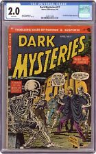Dark Mysteries #17 CGC 2.0 1954 4338111008 picture