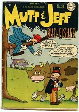 Mutt and Jeff 34 (Jul 1948) GD+ (2.5) picture