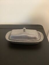 Wilton pewter Butter dish picture