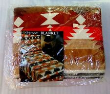 Twin/Full Beacon Navajo Blanket VTG Southwest Decor Western Print Throw Blanket picture