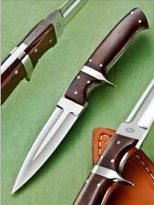 BEAUTIFUL CUSTOM HANDMADE 11 INCHES LONG IN HIGH CRBON STEEL HUNTING KNIFE picture