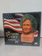 Chia Freedom Of Choice Hillary Clinton Pottery Planter Chia Pet NEW Sealed picture