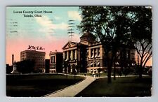 Cincinnati OH-Ohio, Lucas County Court House, c1912 Antique Vintage Postcard picture