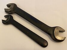NOS - WILLIAMS #509 (7/8”) & #543 (1”X 1-1/8”) OPEN END MACHINIST WRENCHES - USA picture