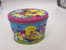 Nice old Lisa Frank Easter tin Box . picture