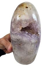 Pink Amethyst Druzy Crystal Polished Freestand 2lbs 10.5oz. picture