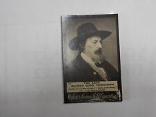 Ogdens Guinea Gold Cigarette Card The Late Alfred Lord Tennyson 77  Early 1900's picture