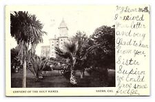 Convent Of The Holy Names Shorb CAL. California c1908 Postcard picture
