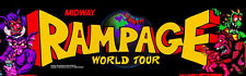 Rampage World Tour Arcade Marquee/Sign (26