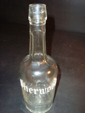 Circa 1900 Sherwood Whiskey Embossed Painted Bottle picture