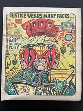 2000 A.D Feat JUDGE DREDD British Comic Newspaper Prog 517 11 Apr 1987 picture