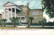 WILMINGTON NC - James Sprunt Residence Front and Nun Streets Postcard - udb picture