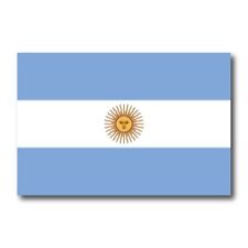 Argentina Argentinian Flag Car Magnet Decal - 4 x 6 Heavy Duty for Car Truck SUV picture