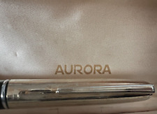 Aurora 88 Pen Fountain Pen Piston Pen Gold Format Big Marking picture