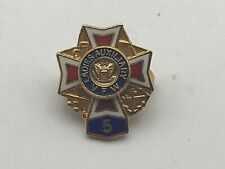 VFW Ladies Auxiliary 5 Year Member Service Pin Vintage B7 picture