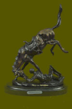 Handcrafted HotCast Wicked Pony by Frederick Remington Bronze Masterpiece Figure picture