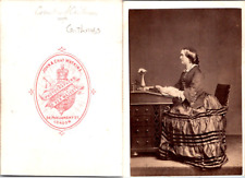 Watkins, London, Countess of Caithness, Scotland Vintage CDV Albumen VI Card picture