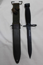 Original US Military Issue Vietnam Era Colt USM7 Bayonet Knife with Scabbard R1 picture