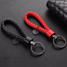 Men Creative Metal Leather Key Chain Ring Keyfob Car Keyring Keychain Holder HOT picture