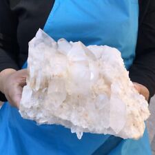 5.83LB Natural Clear Quartz Cluster Crystal Cluster Mineral Specimen Heals 2023 picture