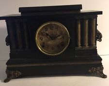Antique 1890-1910 Mantle Clock Mfg By E.Ingraham Co. With Pendulum, Working picture