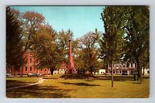 Milan OH-Ohio, Public Square, Antique, Vintage Postcard picture