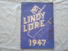 1947 LINDY LORE LINDBERGH JUNIOR HIGH SCHOOL YEARBOOK - LONG BEACH, CA - YB 3380 picture