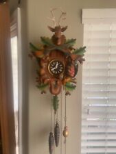Vintage Musical Hunter Cuckoo Clock Working picture