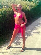 2000s Young Pretty Woman Bikini Armpits Curvy Lady Posing Vintage Photo picture