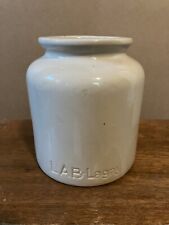 Lab Lagny Glazed Vintage French Mustard Jar. 5