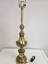 Stiffel Vintage Brass Table Lamp Heavy Sturdy Base is 36