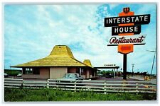 c1960's Interstate House Restaurant Conoco Salina And Wilson Kansas KS Postcard picture